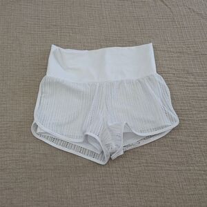 NWT prAna Size XS White Two Beach Shorts